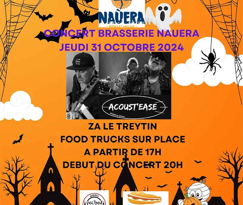 CONCERT DE VEILLÉE D’HALLOWEEN